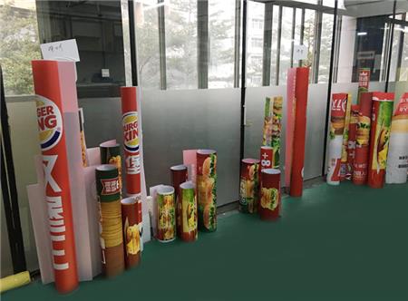 壁画背景墙喷绘UV彩白彩 汉堡王喷绘彩白彩定制 壁画背景墙喷绘UV彩白彩 汉堡王喷绘彩白彩定制