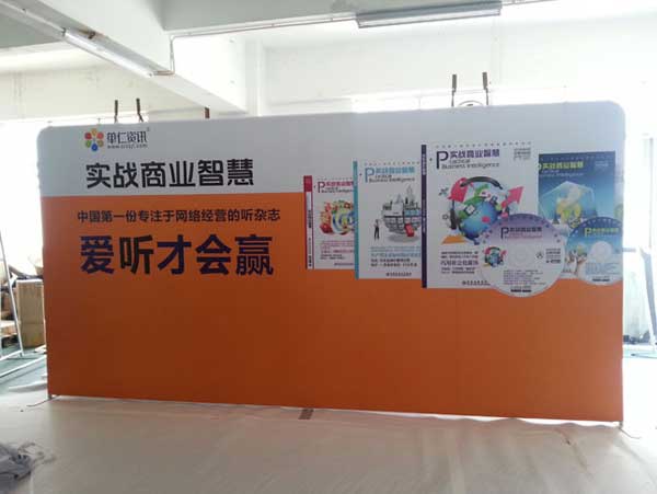 快幕秀展架怎么安装使用?