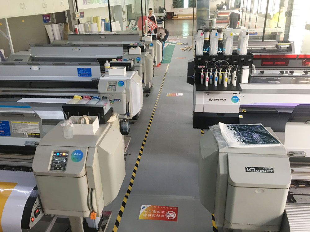 我司采用了MIMAKI机器打印画面 我司采用了MIMAKI机器打印画面